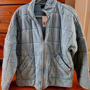 F21 quilted jacket - size small
